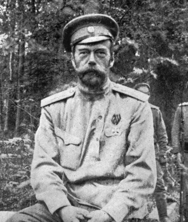 Zar Nicola II dopo l'abdicazione